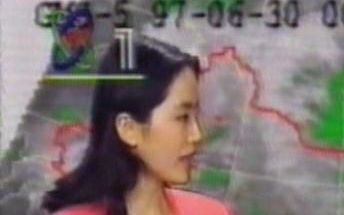 [图]1997年的午间天气预报，有着三四线城市熟悉的配方【19970630】央视