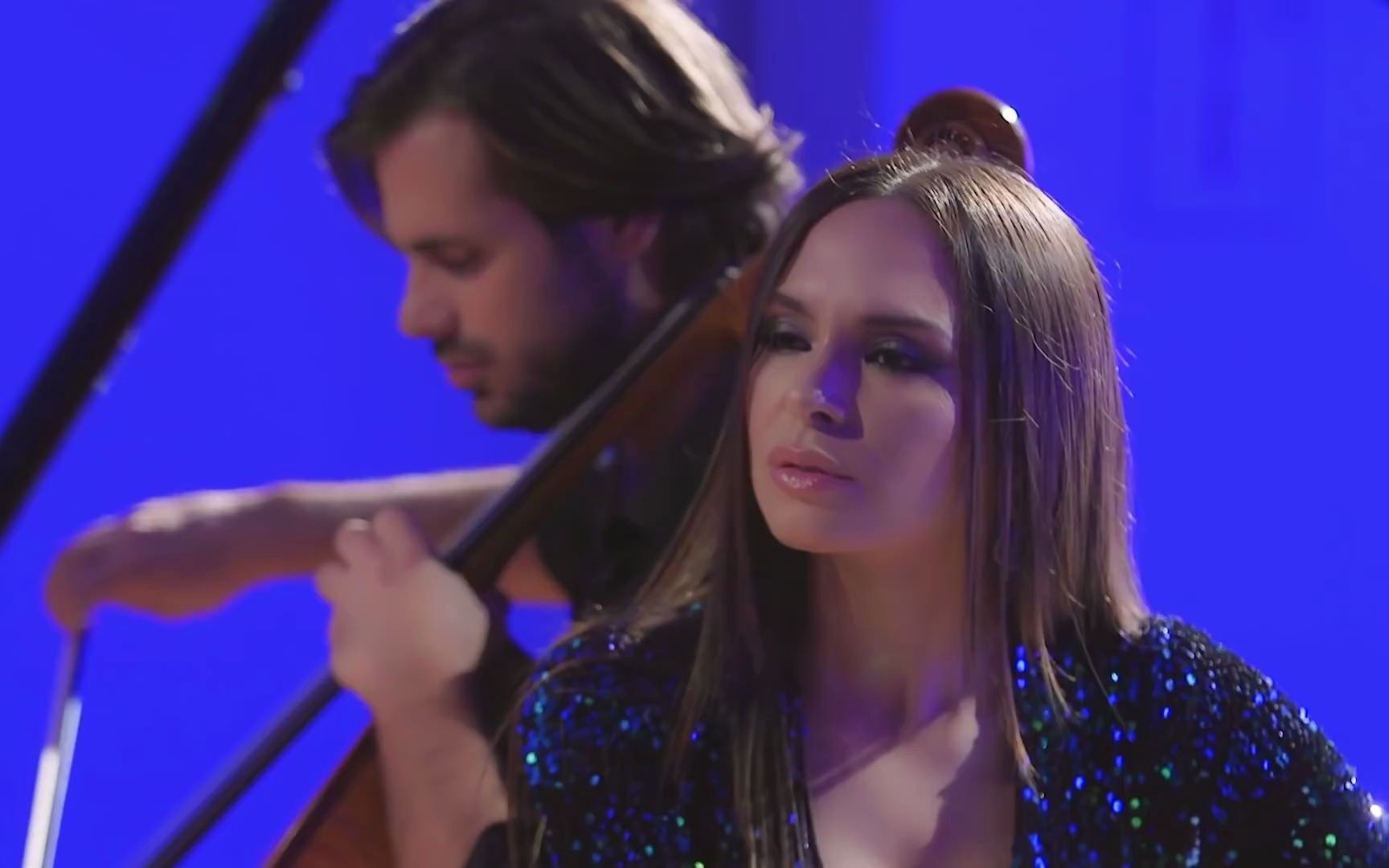 lola & hauser - moonlight sonata,音乐好听,帅哥和美女的组合