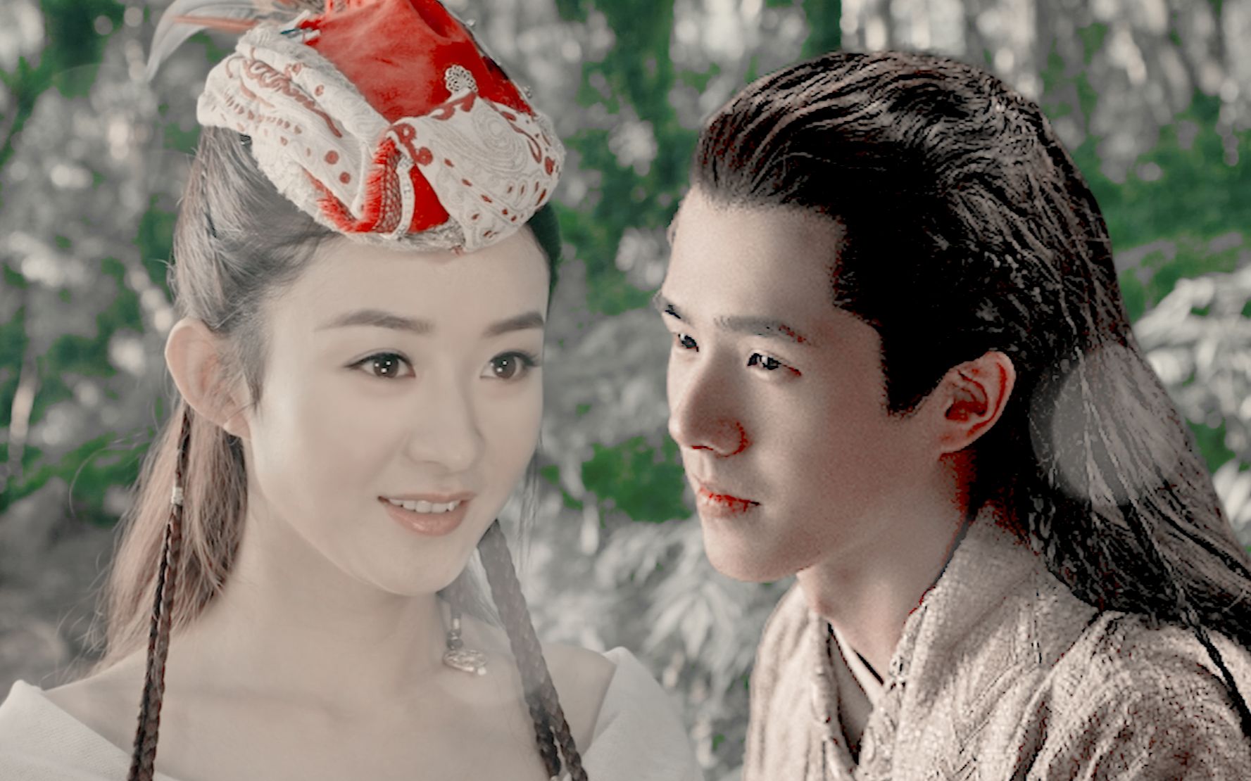 活动作品元宝赵丽颖x刘昊然百叶凋香瑰韵自赏