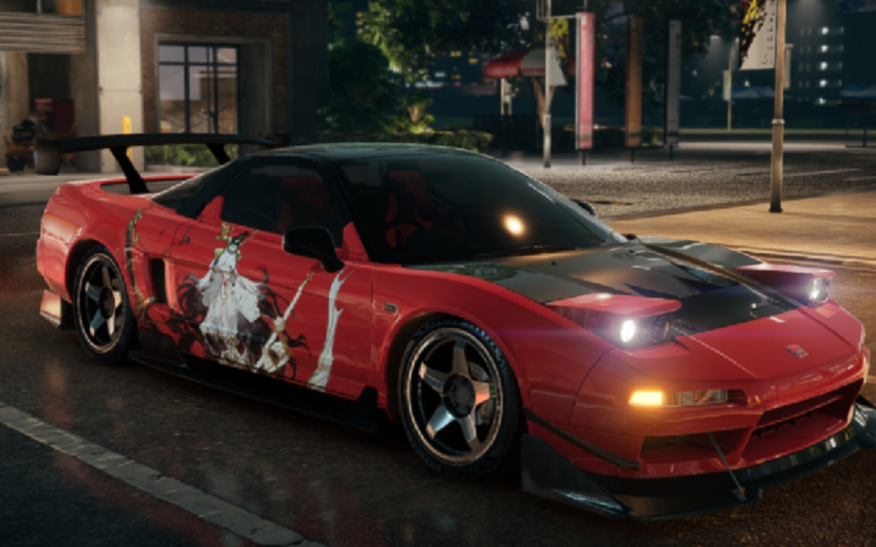 巅峰极速 nsx试跑湾岸 切换车内视角有内味