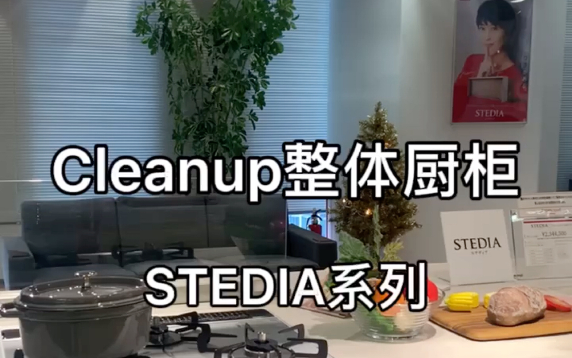 日本进口cleanup整体橱柜STEDIA系列哔哩哔哩bilibili