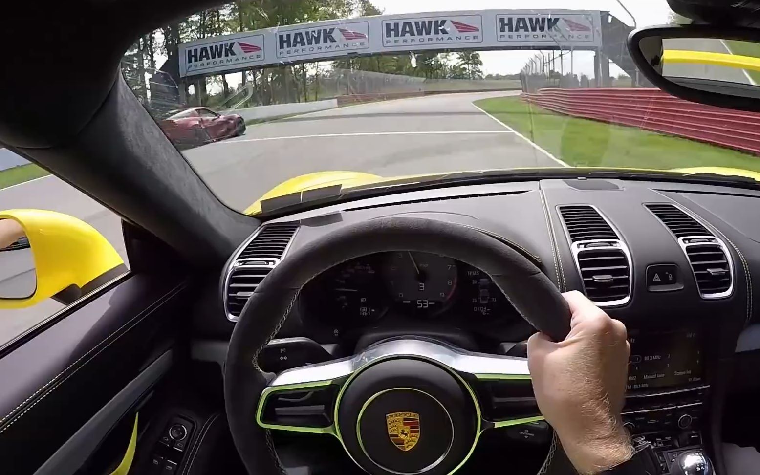 2016 porsche 保时捷cayman gt4 - 第一视角赛道驾驶