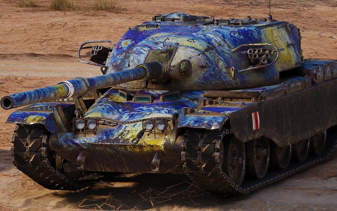 [lacho wot replays] 坦克世界 t95 fv4201 酋长 - 8杀 1.27万伤害