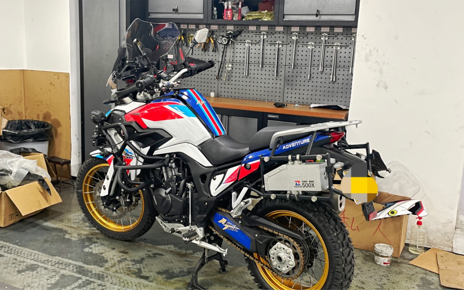 一阶凯越500x改排气的声音