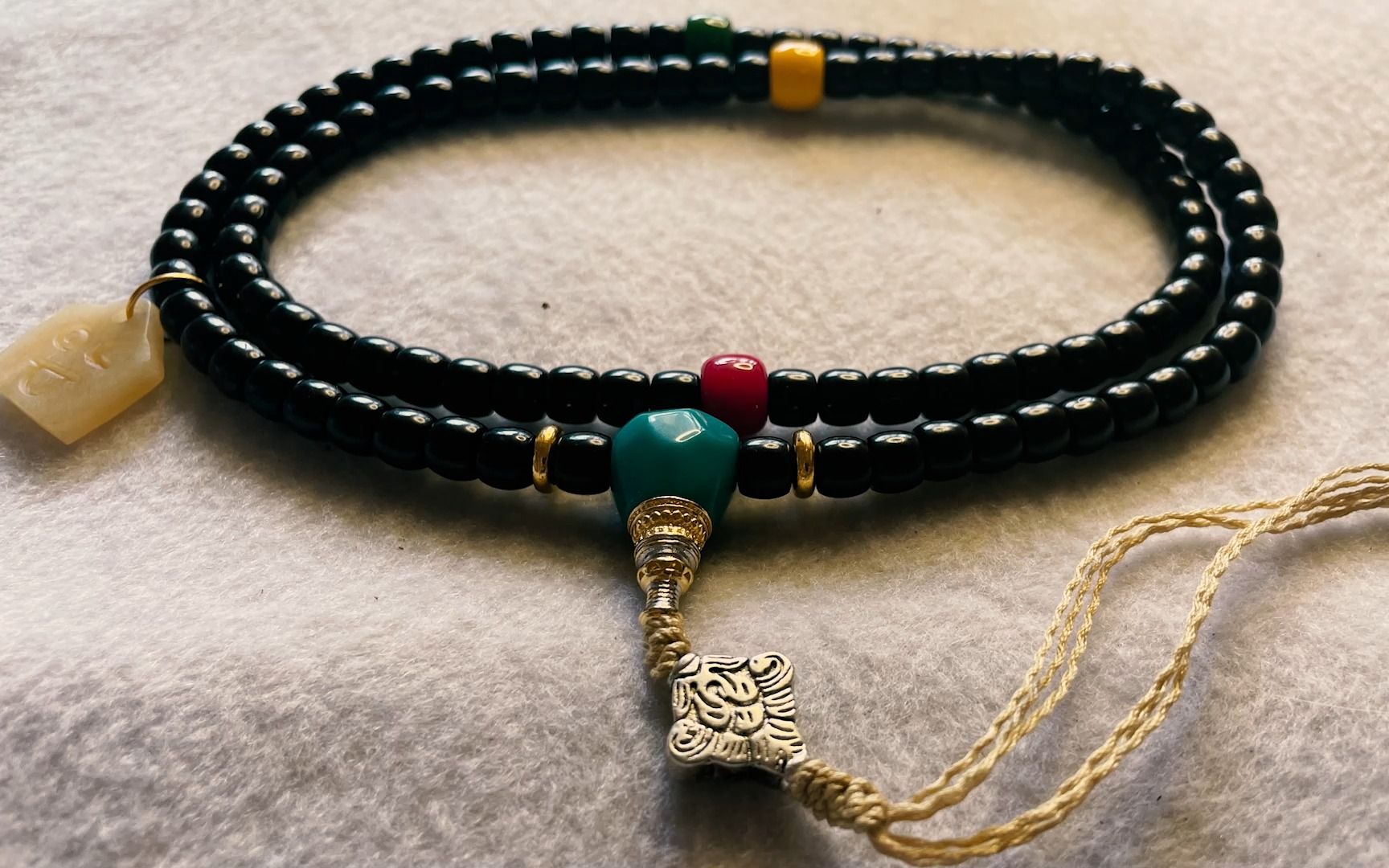 是帅的耶!椰蒂108脖挂,手持,驼骨,紫金鼠手持