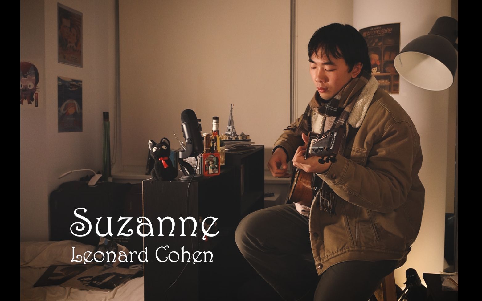 【翻唱】《Suzanne》莱昂纳德ⷧ瑦騌eonard Cohen)哔哩哔哩bilibili