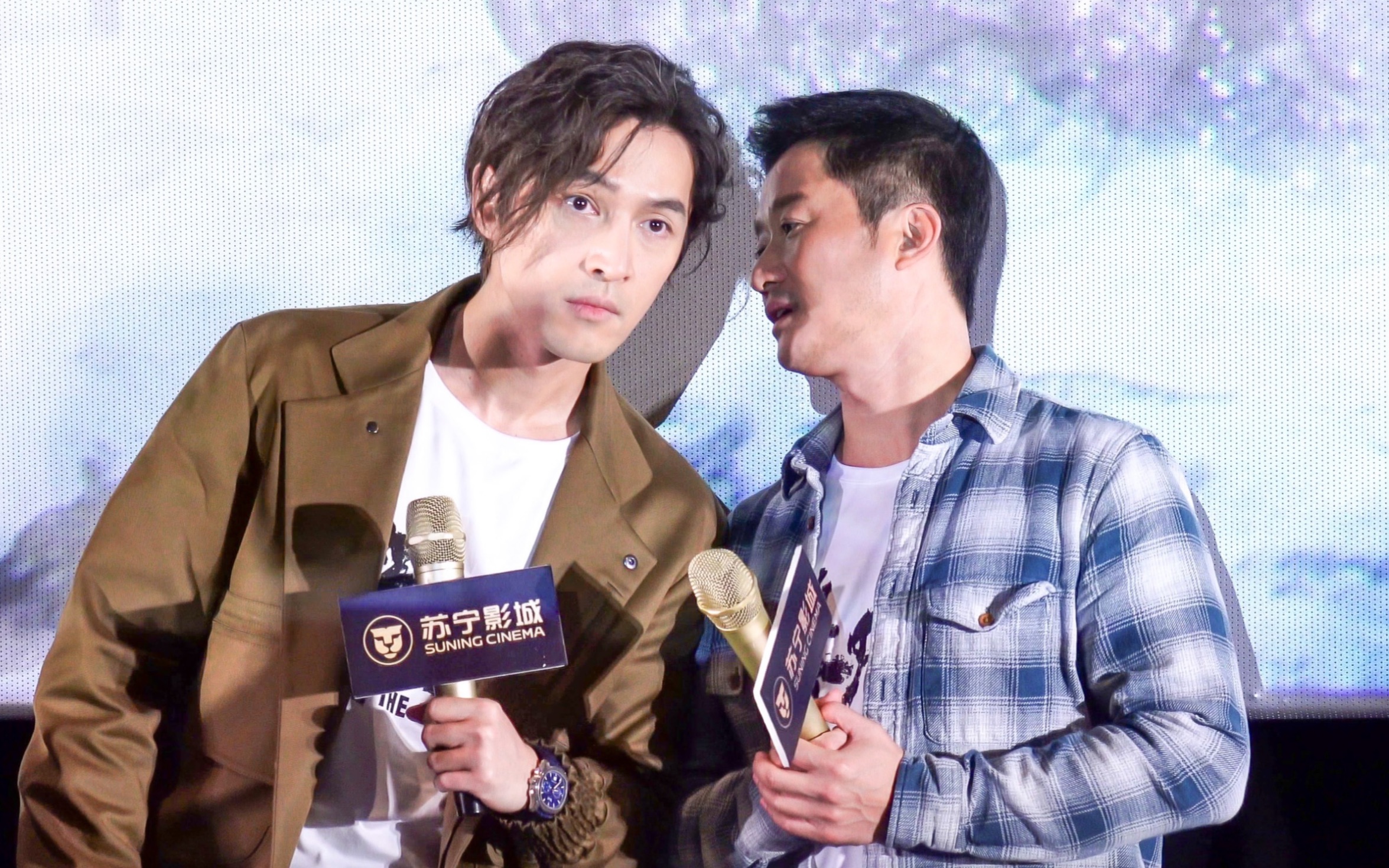 【吴京胡歌】20191005 京哥眼中玛丽莲梦胡当然头发越长越好看|攀登者