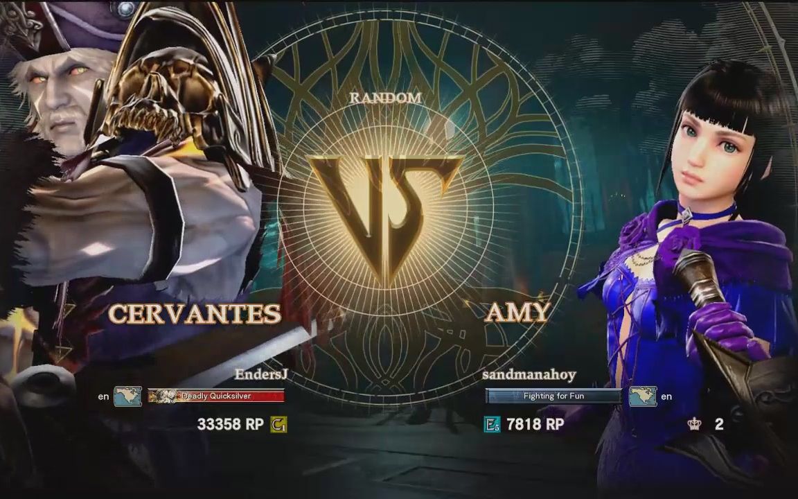 剑魂6endersj塞万提斯vssandman艾米31032019