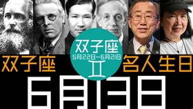 6月18日 双子座 名人生日 哔哩哔哩 つロ干杯 Bilibili