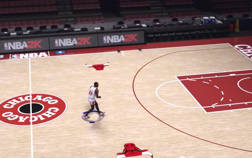 乔丹罚球线起跳扣篮操作方法