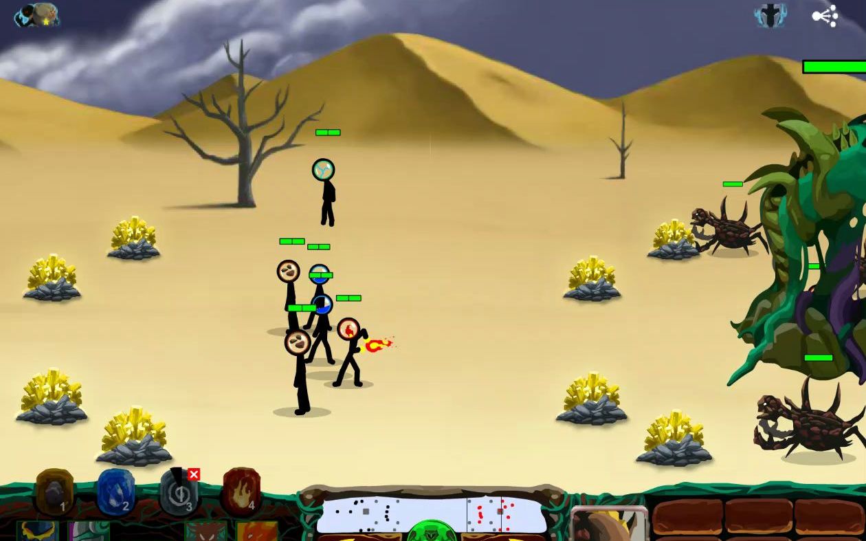 stick empires - free online strategy game based on the stick war