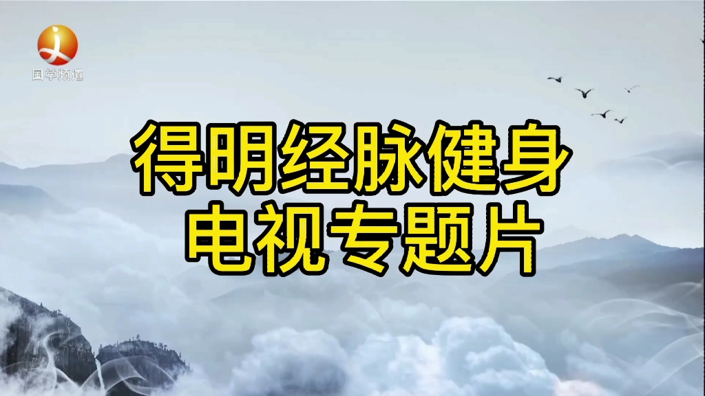 中央数字电视国学频道“国学与健康”栏目制作的得明经脉健身专题片,向公众展示国学经典与现代健身术完美融合.哔哩哔哩bilibili