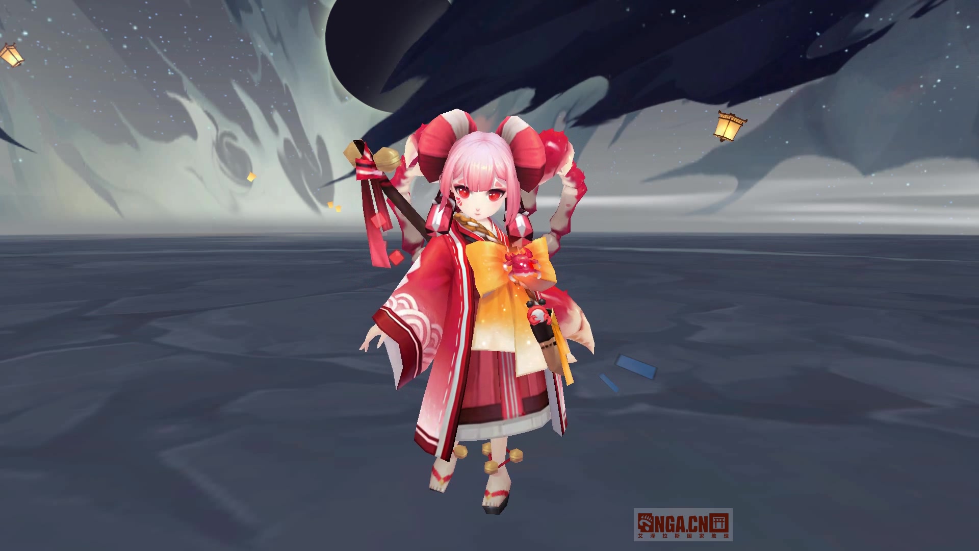 sr·蟹姬 建模预览 nga阴阳师