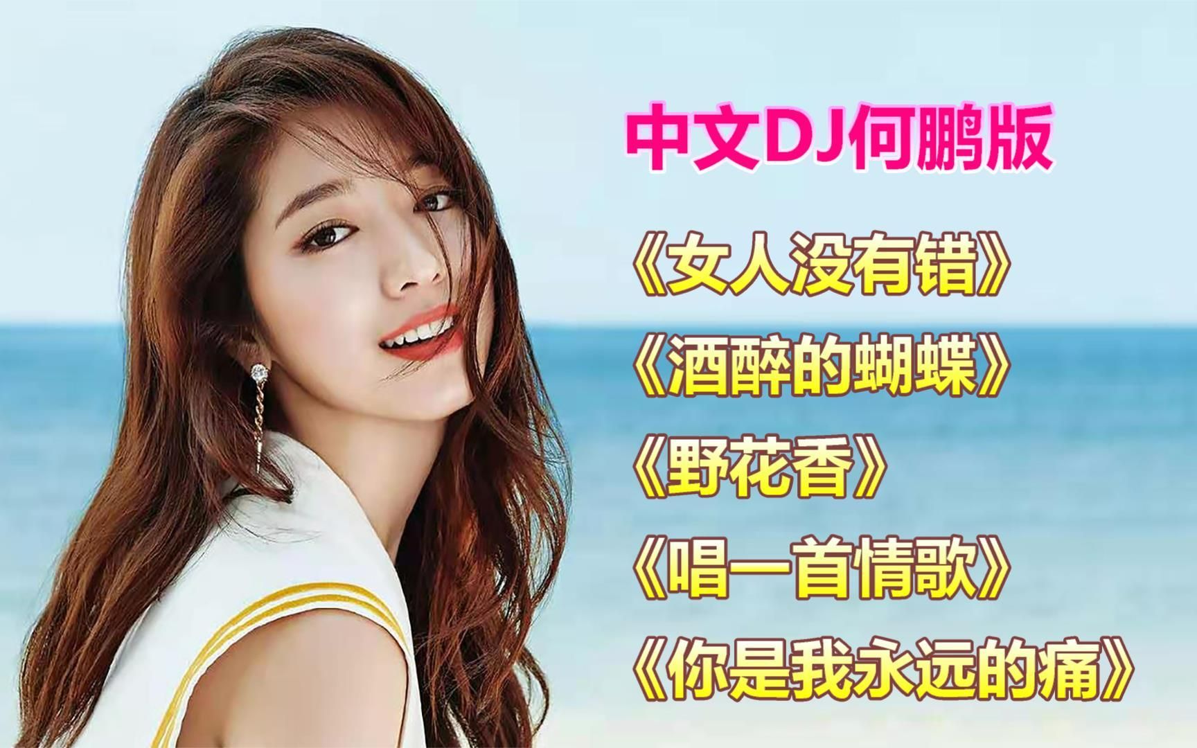 [图]中文DJ《女人没有错》《酒醉的蝴蝶》《野花香》《唱一首情歌》《你是我永远的痛》