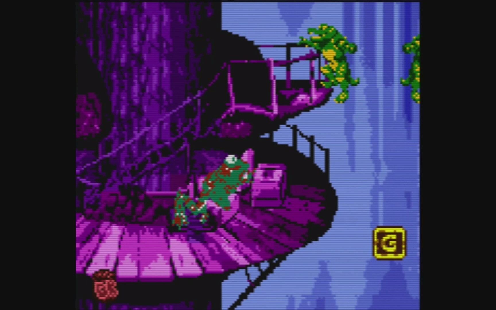 [图]GBC《咚奇刚2001》(咚奇刚国度)完美通关流程[4-6]Rope Bridge Rumble