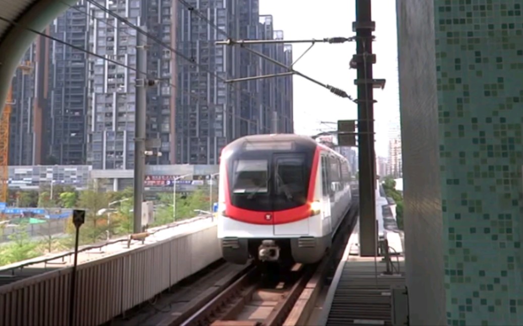 【深圳地铁】【港铁】鱼车家族的远亲列车,深圳4号线