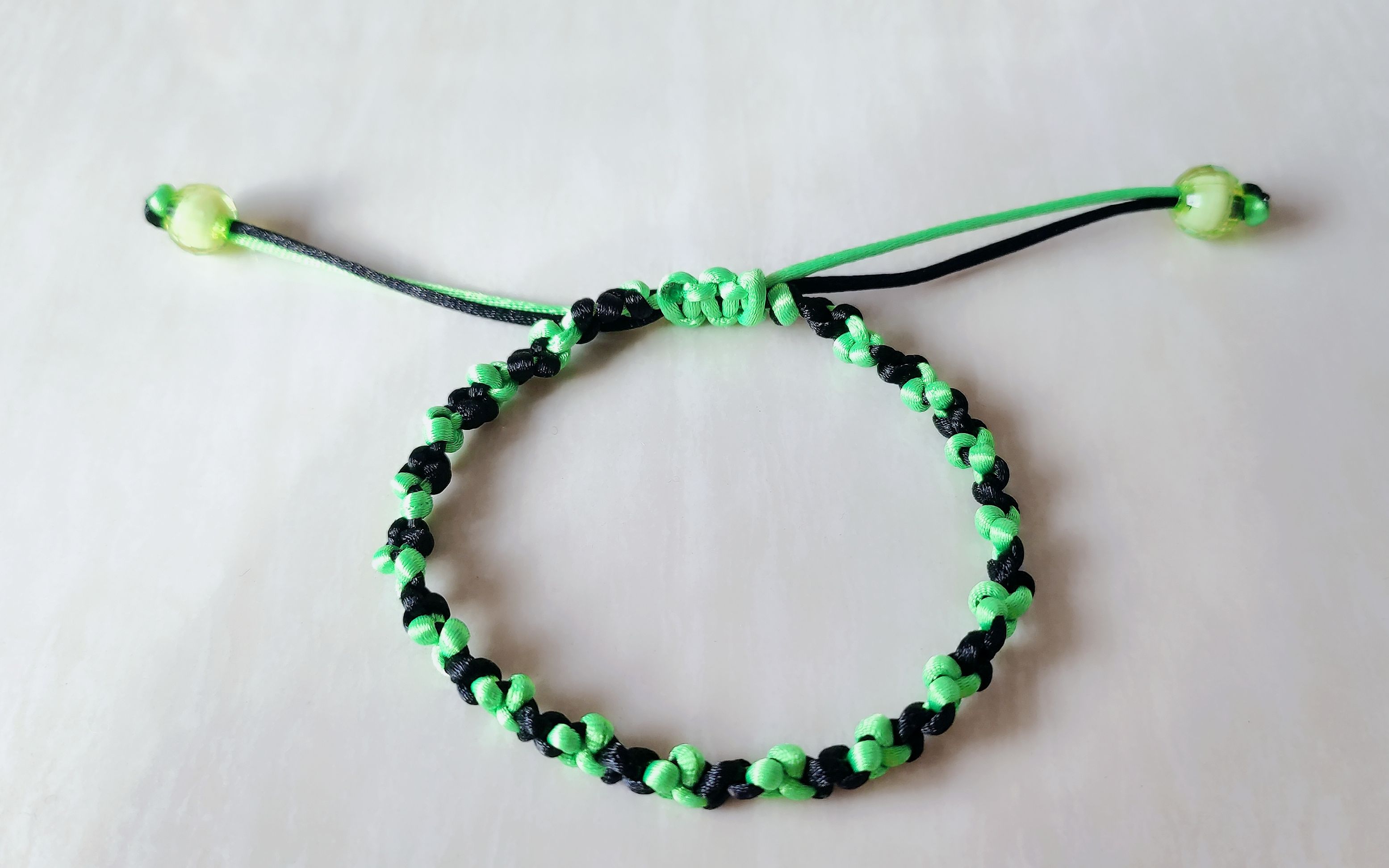 懒人手链编织过程基础绳结很简单很好看很漂亮