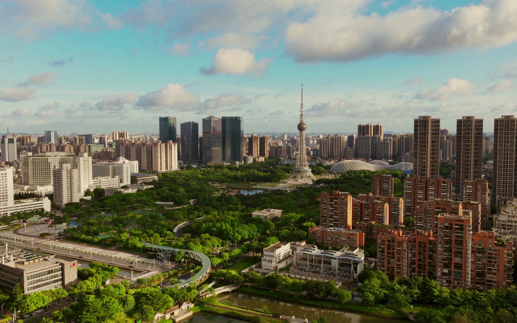 航拍佛山之最美书店尚书阁