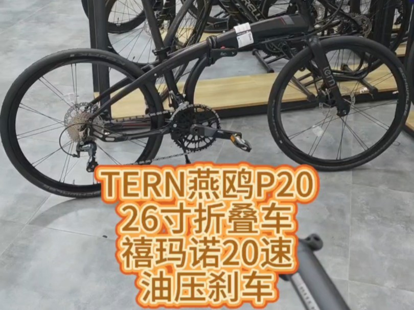 TERN燕鸥P20,26寸折叠车,禧玛诺20速,油压刹车#折叠车 #折叠车改装 #TERN燕鸥哔哩哔哩bilibili