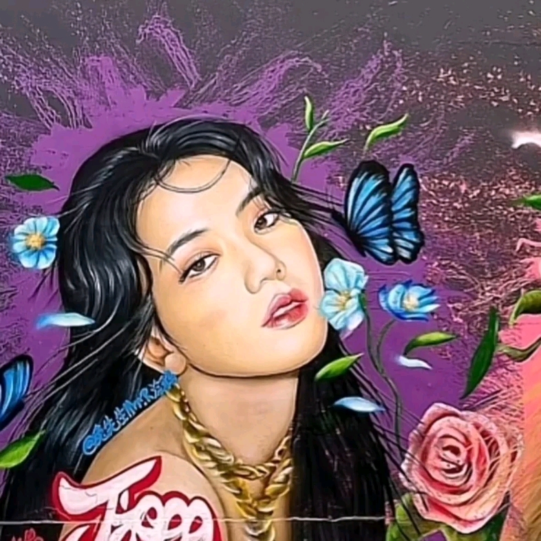 涂鸦墙 blackpink