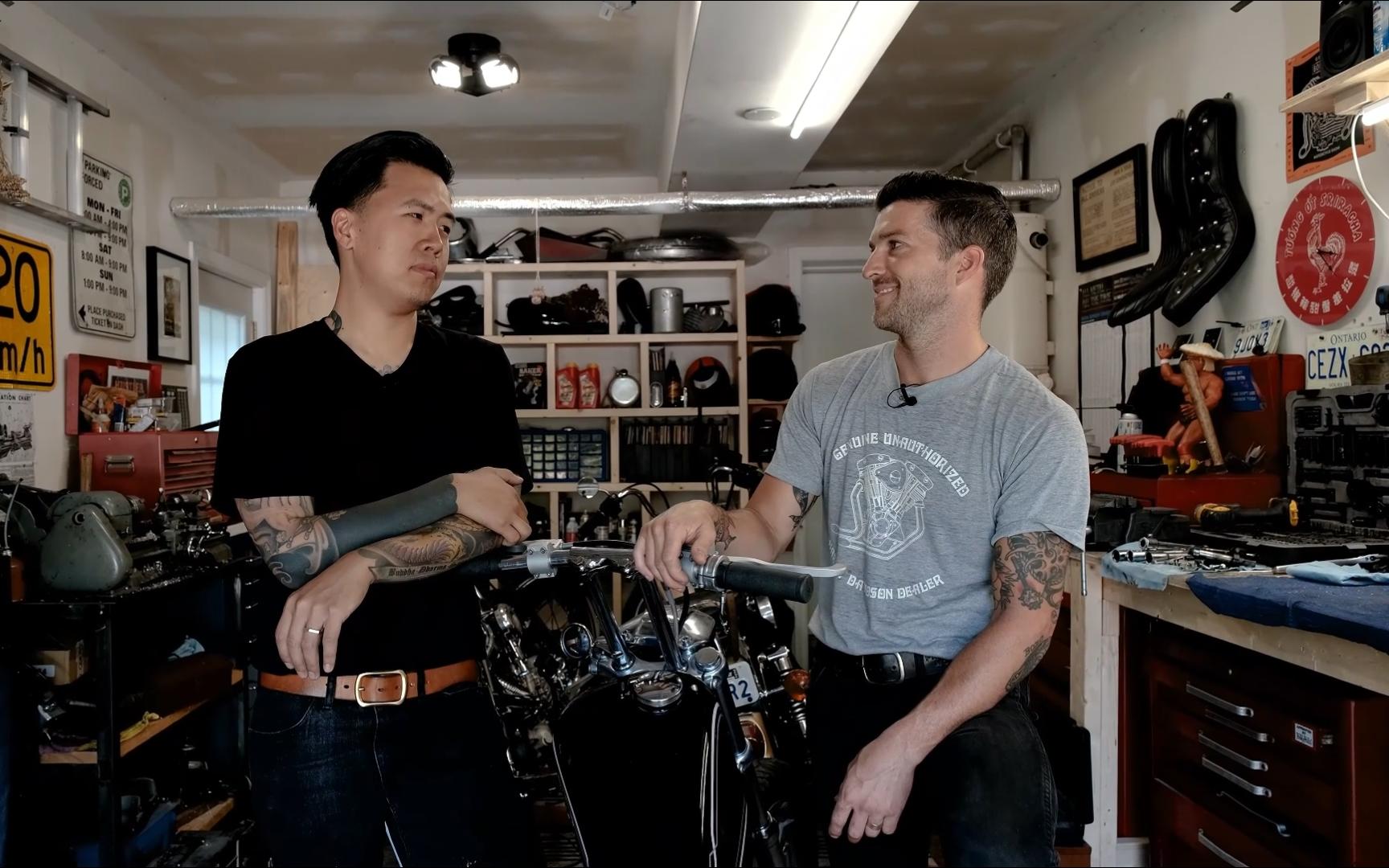 【机车工作室】华人老哥sid tang"你的第一辆摩托车,不必是你最喜欢的