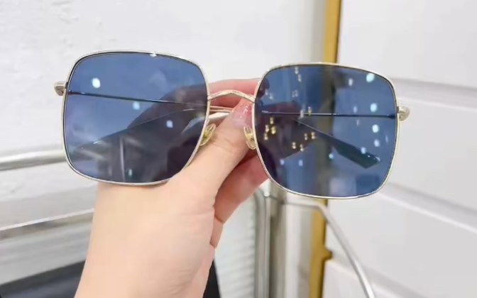 dior#迪奥墨镜 dior stellaire 1,经典方框太阳镜#金丝墨镜#情侣墨镜