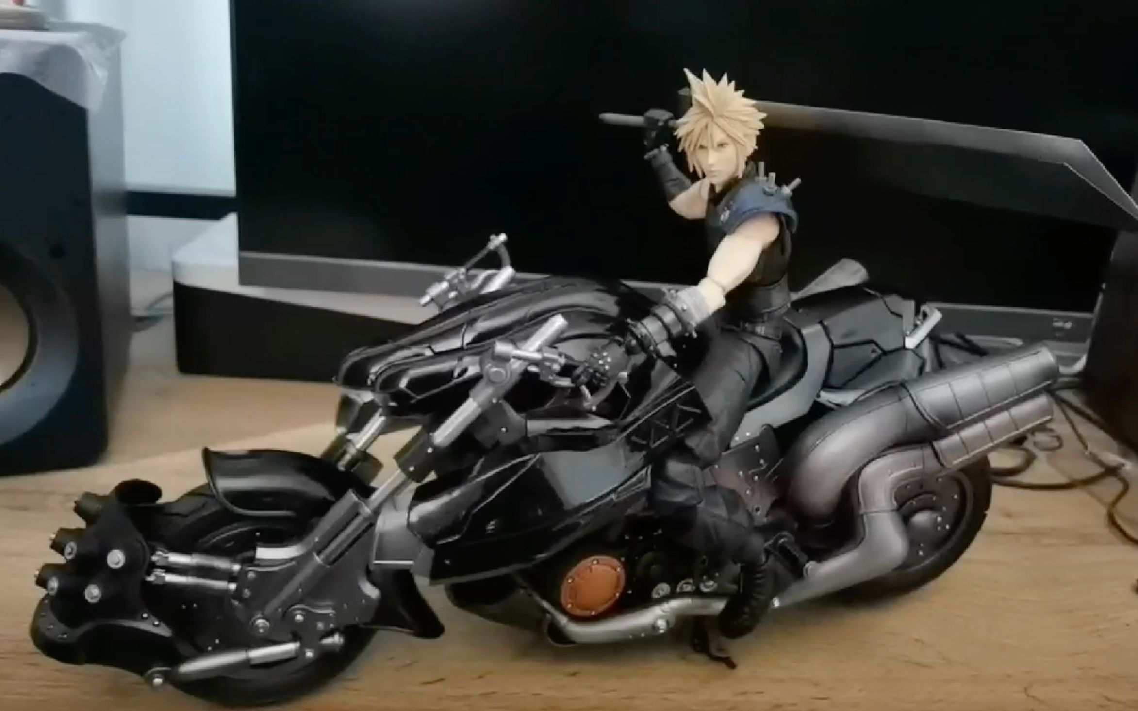 大宝师傅录制-最终幻想7重制版 pa改克劳德摩托套装_哔哩哔哩_bili