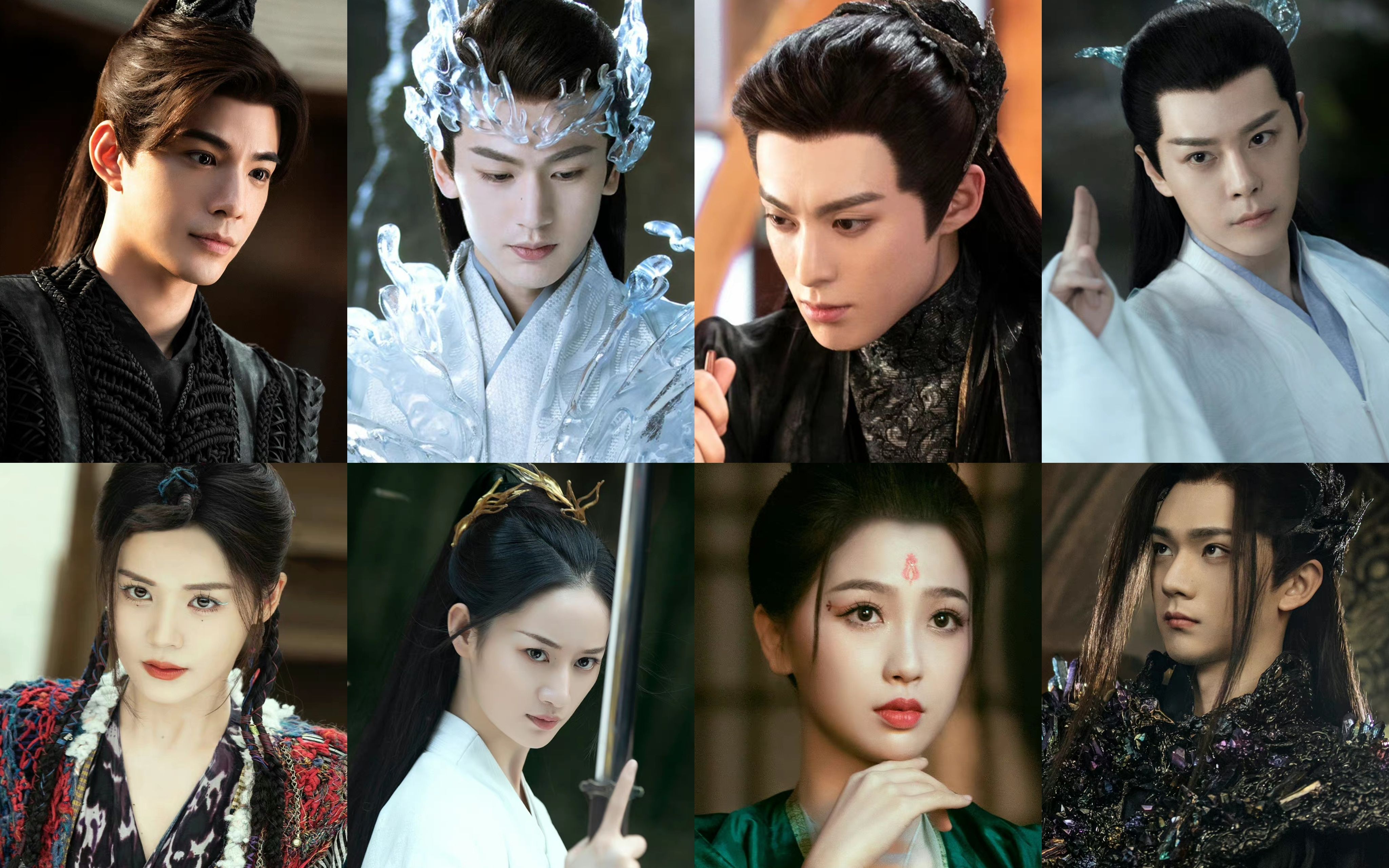 【苍兰诀/舔颜向】全员颜值大赏!我真的会爱!