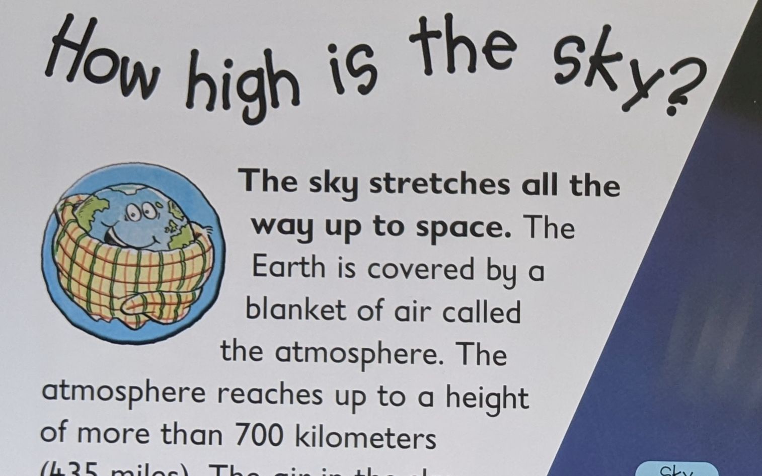 英语绘本阅读: how high is the sky