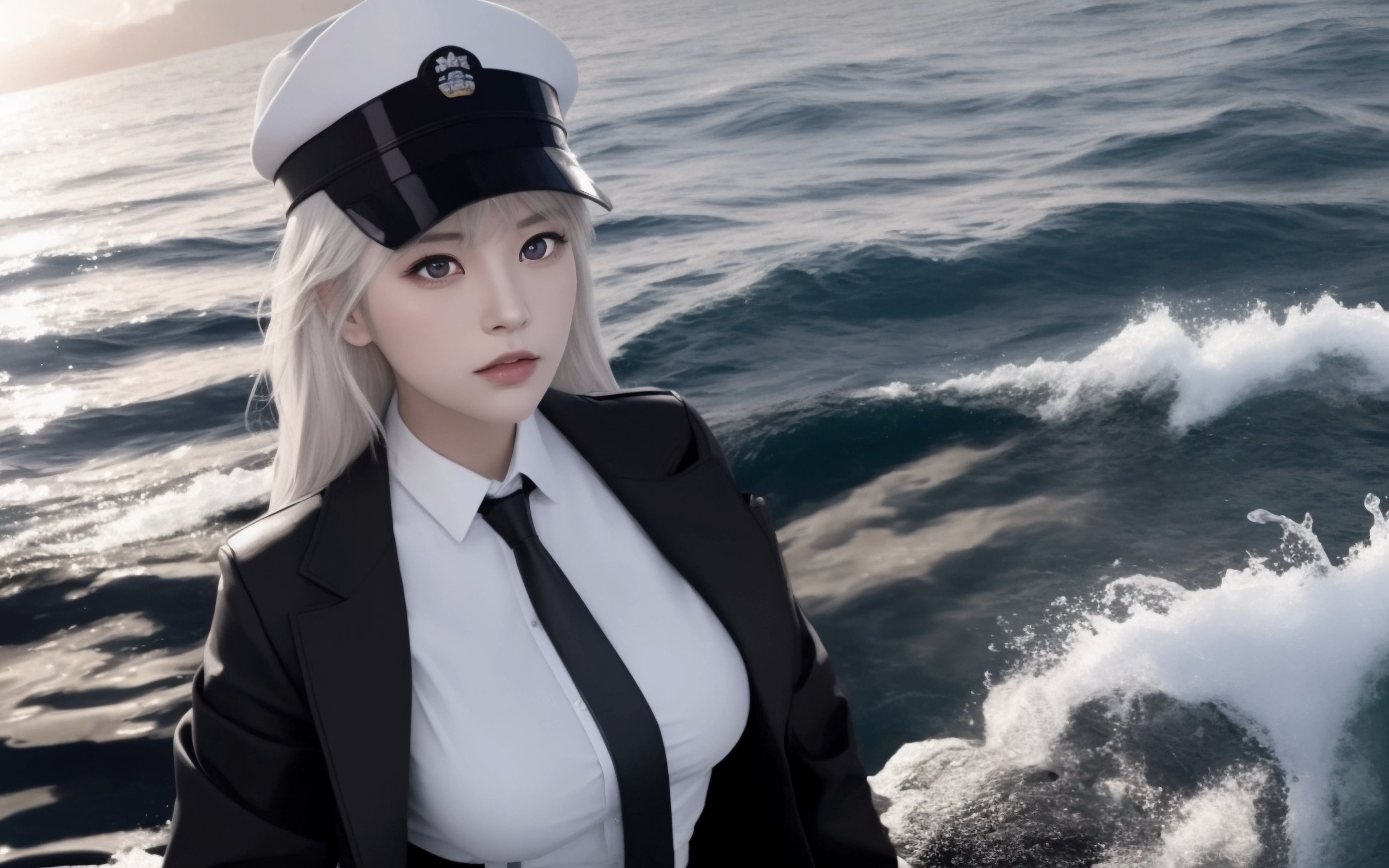 【赛博coser】碧蓝航线 企业 ai绘图哔哩哔哩bilibili