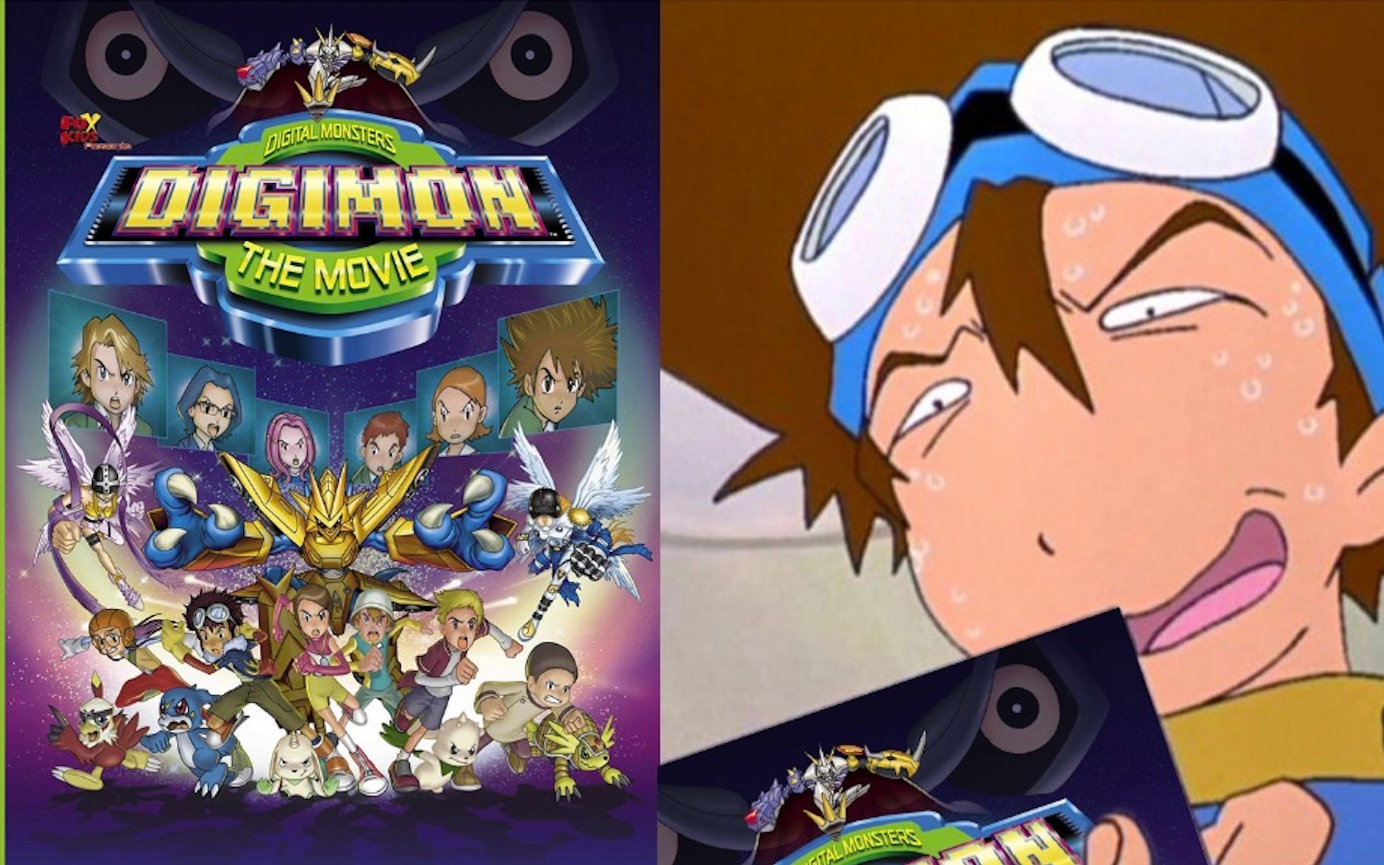 [图]数码宝贝黑历史，超鬼畜的你们从未看过的数码宝贝剧场版，Digimon: The movie，2000年美国上映