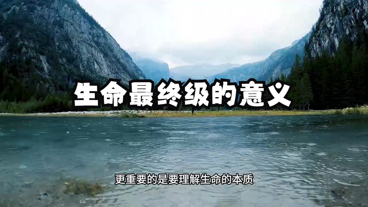 从身心灵到不可言说的道,生命最终级的意义究竟是什么?唯识无义,法空无性.哔哩哔哩bilibili