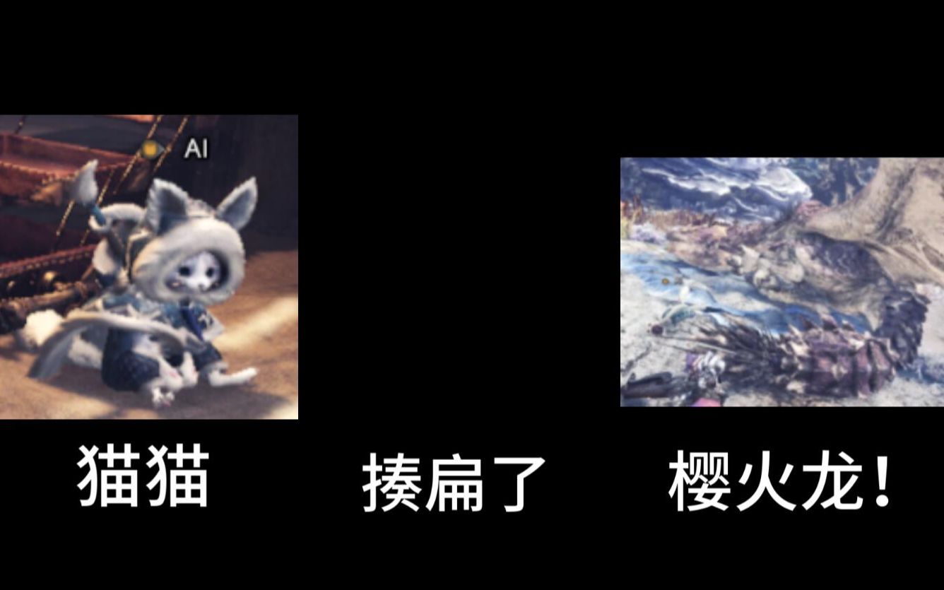 【MHW】樱火龙,但是十分混乱的萌新初见单机游戏热门视频