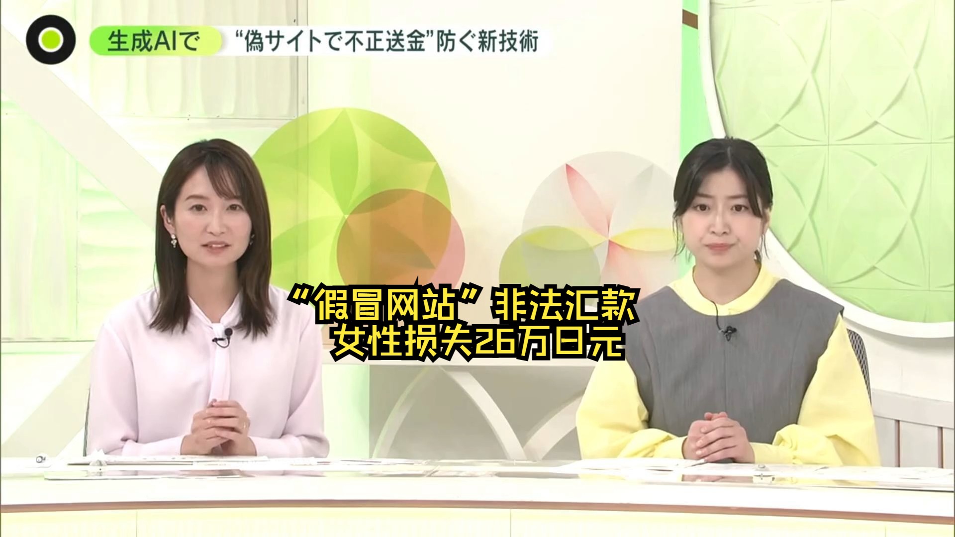 【中日双语字幕】利用“假冒网站”非法汇款……女性损失26万日元“伪サイト”で不正送金…女性が26万円の被害哔哩哔哩bilibili