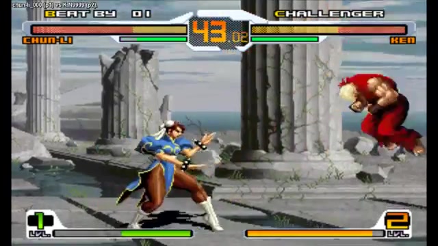 [图]Svc Chaos Snk Vs Capcom Plus   chn li 000 (japan) vs K N9999 (japan) Fightcade