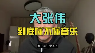 Download Video: 大张伟，到底懂不懂音乐？