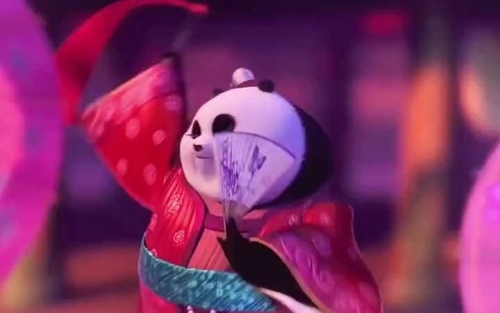 功夫熊猫美美美到阿宝了包子都掉了