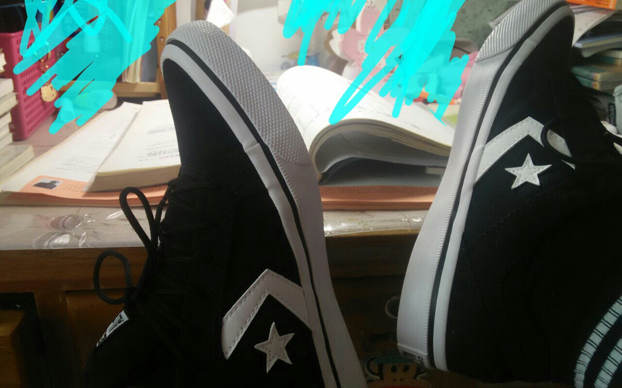 嘿!天猫旗舰店229元买的CONVERSE星箭!满满的踩屎感?巨厚的鞋舌||总体还不懒吧!哔哩哔哩bilibili