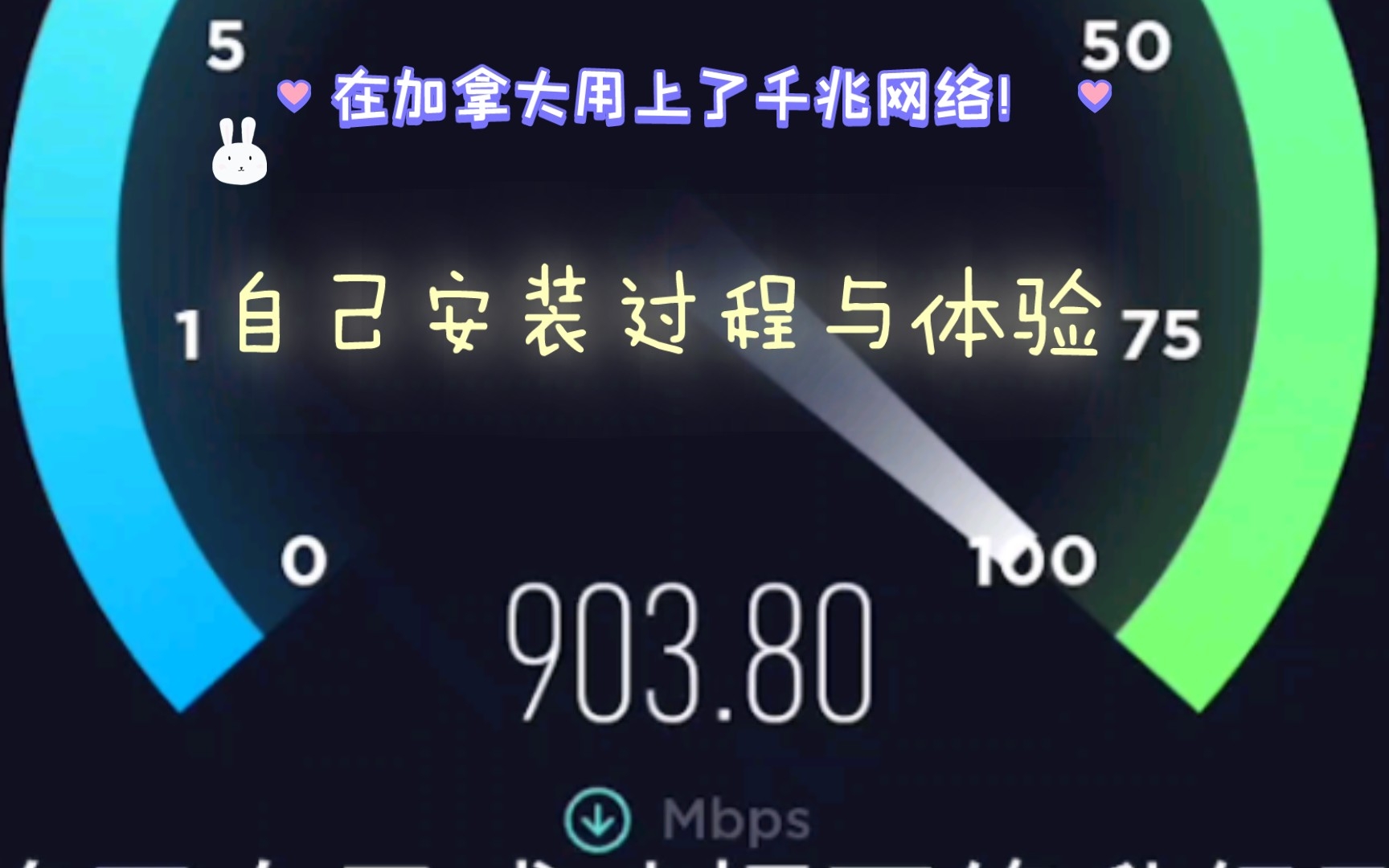 在加拿大用上了千兆网络,自己动手升级安装过程与体验!哔哩哔哩bilibili
