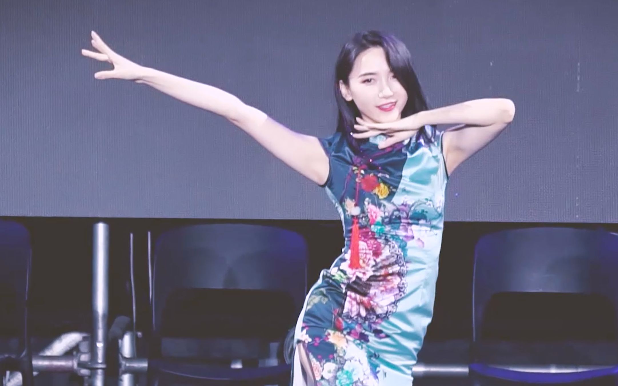 陆婷饭拍focus沉醉今夕是何夕20190629燃烧吧团魂街舞pk环节旗袍part