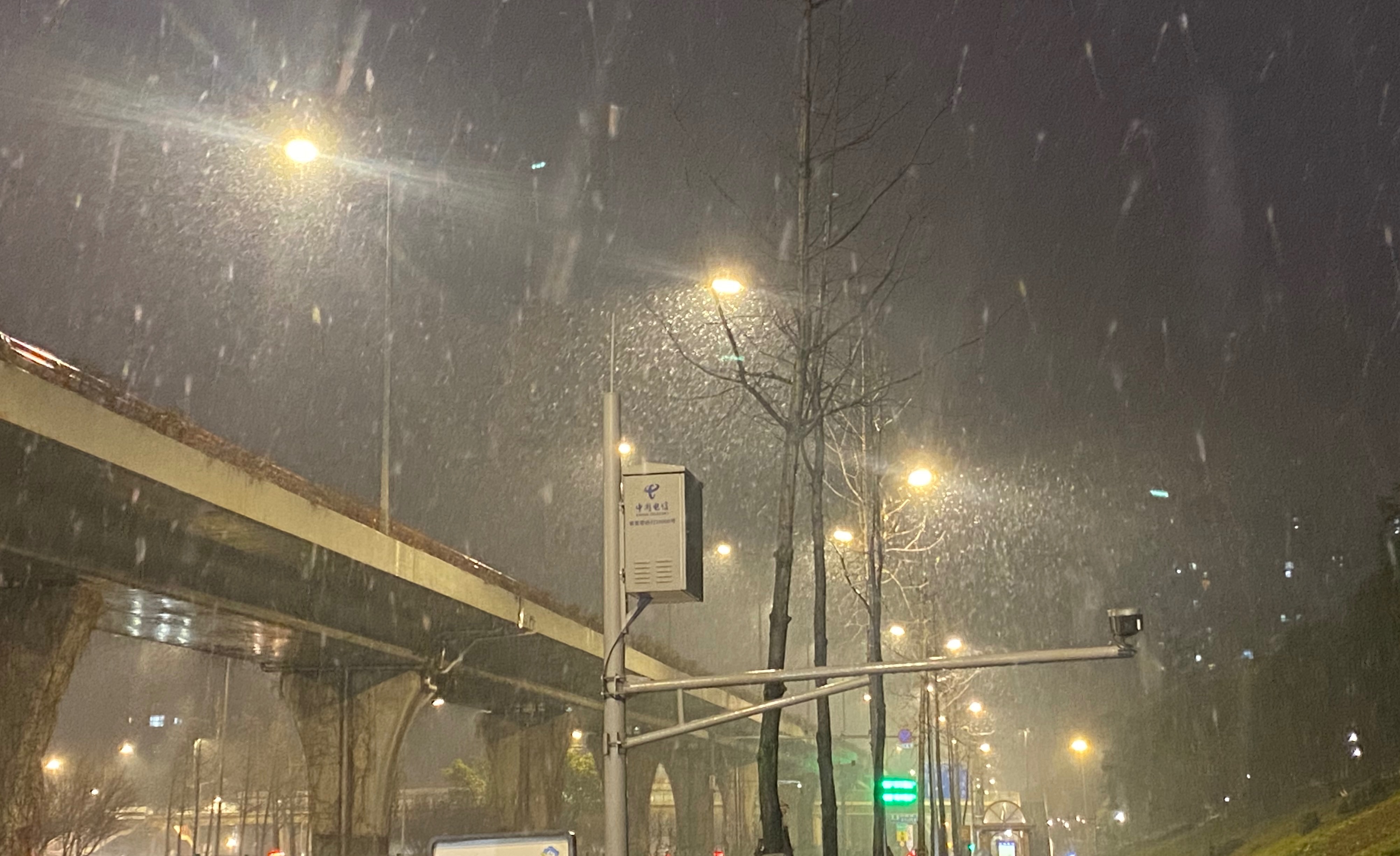 成都下雪的旅游景点图片