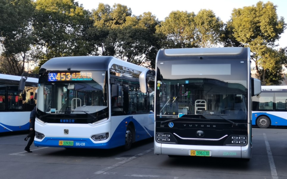 【上海公交】453路s0u飙车通过翔殷路隧道实录