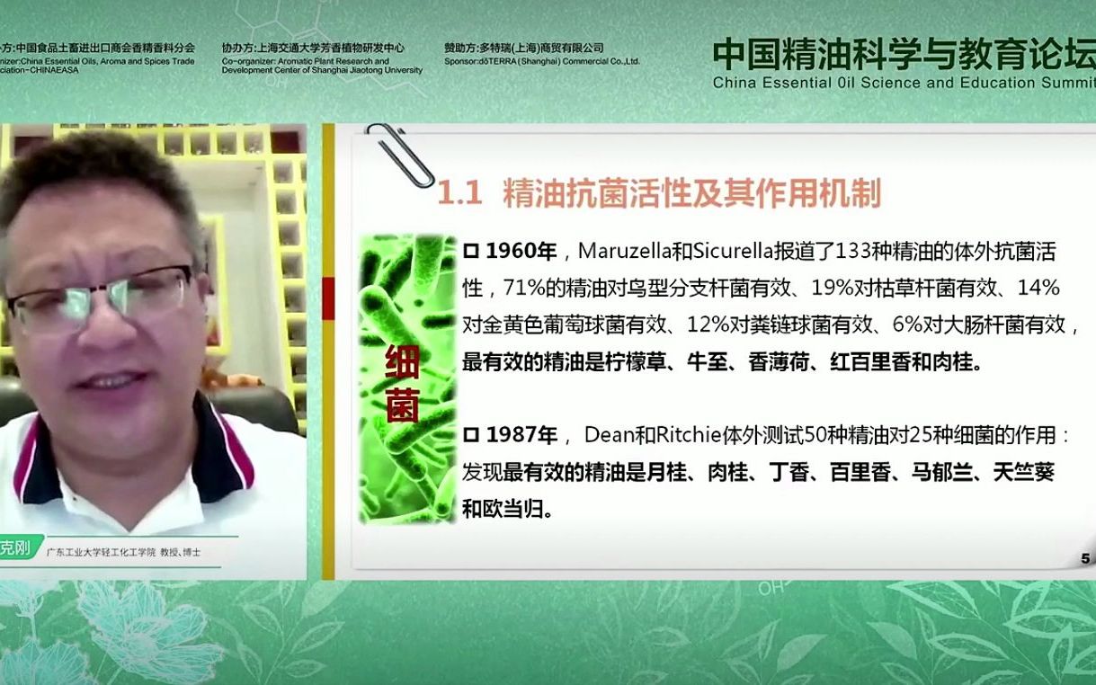 [图]吴克刚-植物精油抗微生物活性及其大健康思维下的应用