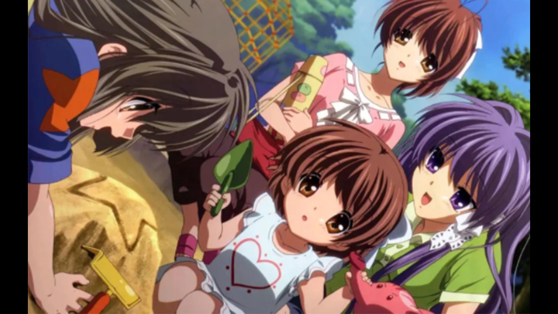 7215前方高能7215樱花树下古河渚,花田丛中冈崎汐【clannad】