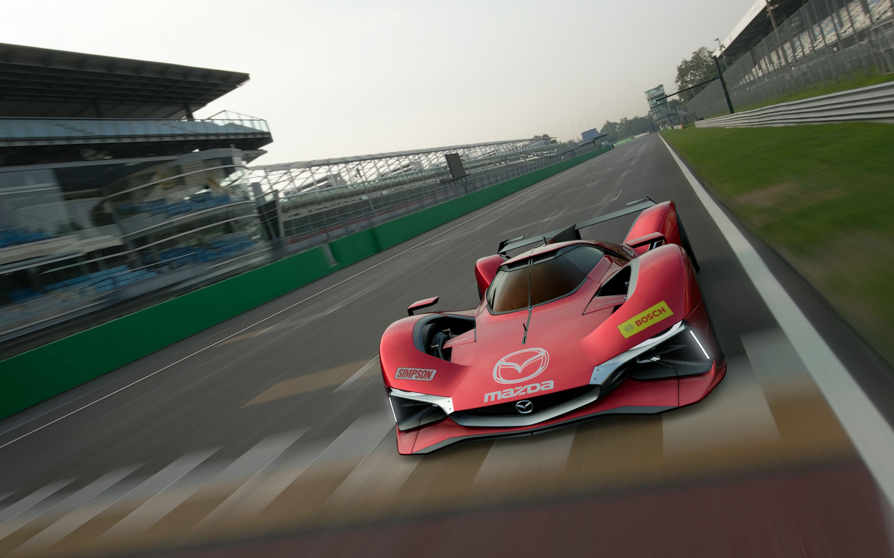 【准备起飞】龙之径庭院赛道 马自达vision lm55t