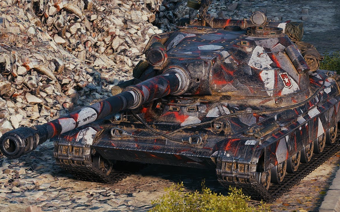 坦克世界 波兰十级重坦 60tp - 9杀 1.