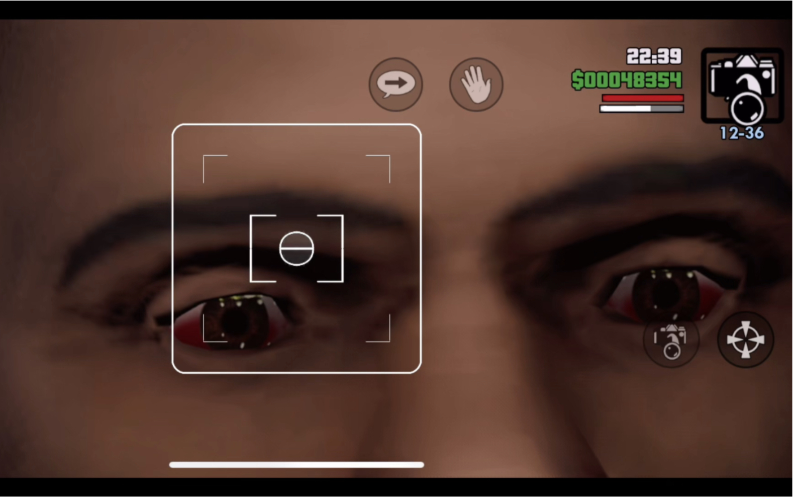 r星不愧是细节狂魔,在圣安地列斯里发现了一个关于眼睛的小细节