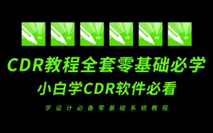 Descargar video: CDR教程全套（零基础到精通必看合集教程）