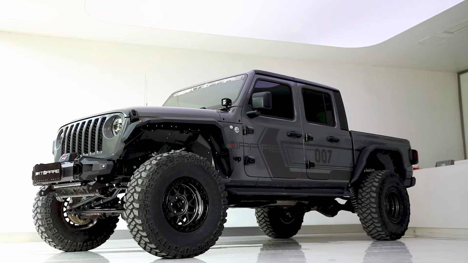 全国首台jeep角斗士改装完成