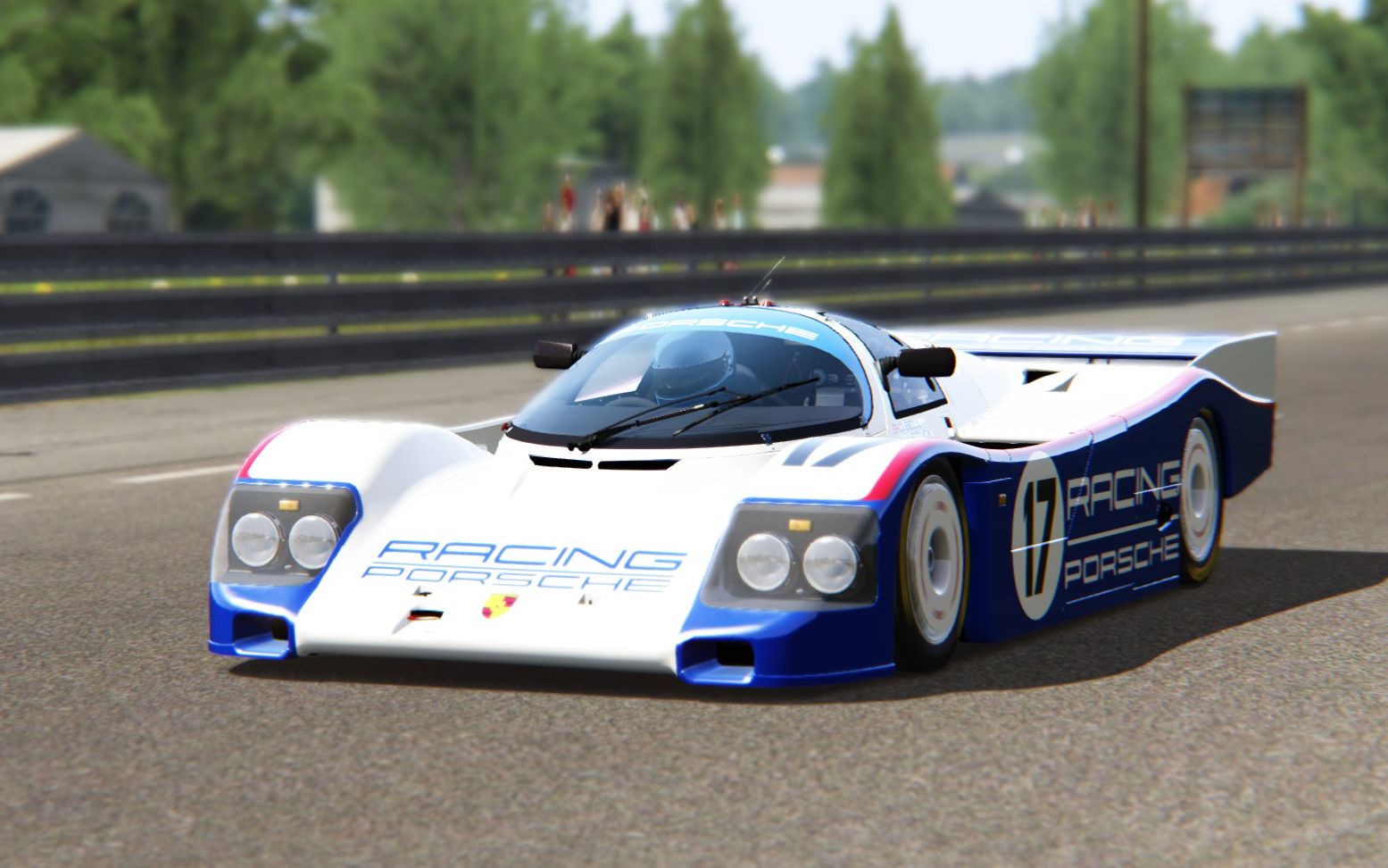 神力科莎保时捷962c长尾勒芒1991